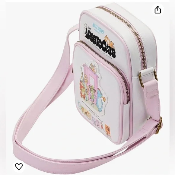 NWT Loungefly Disney’s Aristocats deluxe crossbody bag - Picture 5 of 7